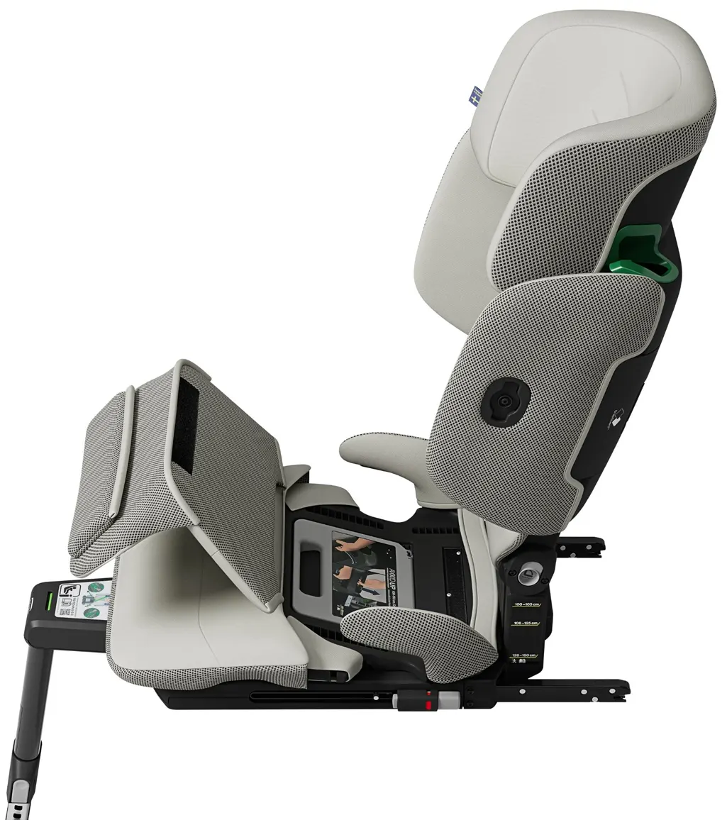 Axkid Up Kindersitz beige Höhenverstellung
