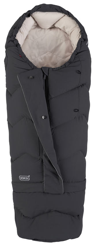 Voksi City Fußsack Grey Cream