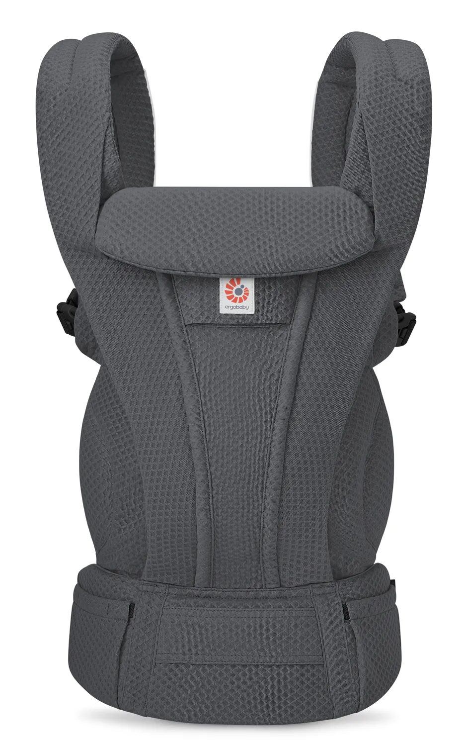 Babytrage Ergobaby Omni Deluxe Mesh Graphite Grey vorn
