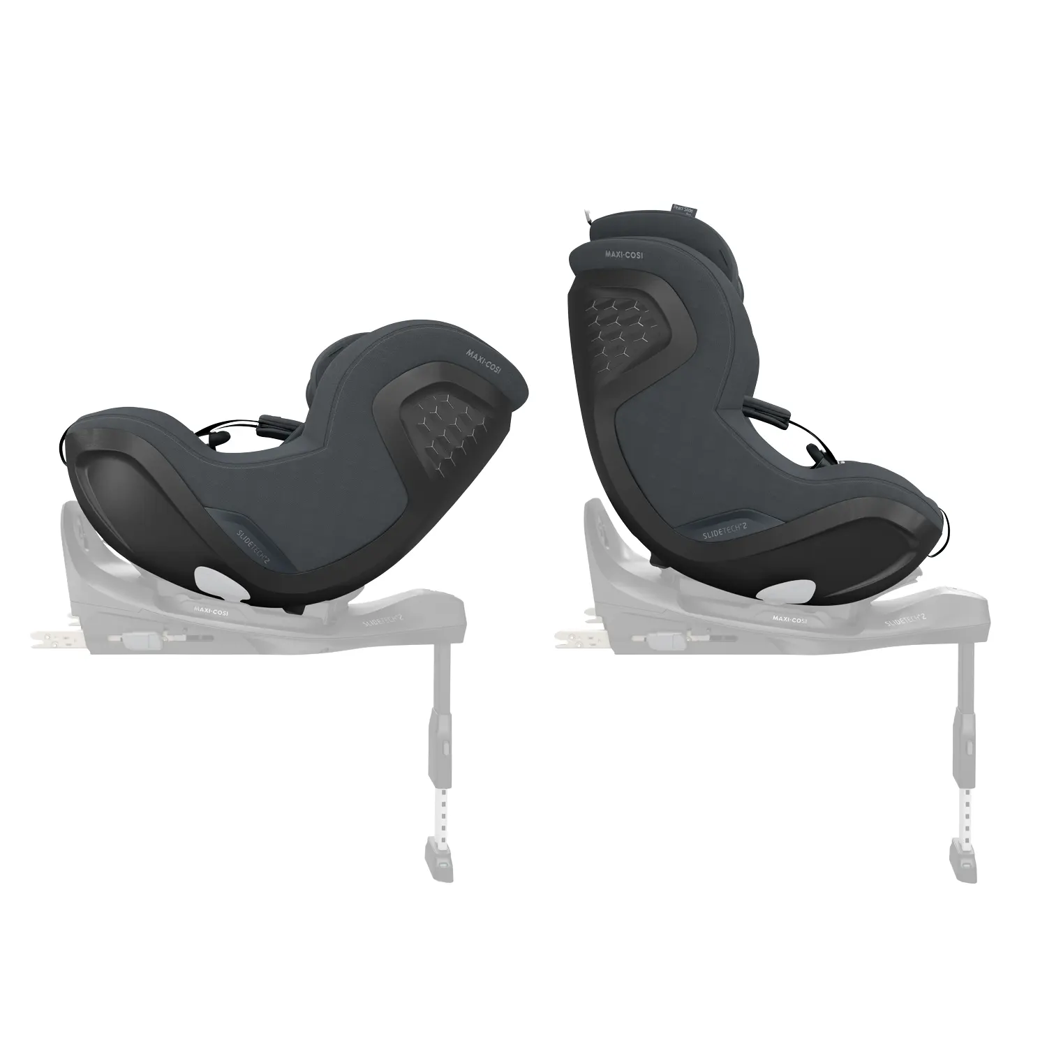 maxicosi pearl slide pro authentic graphite position