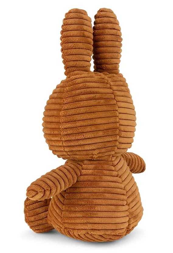 Miffy Kuscheltier Cord cinnamon hinten