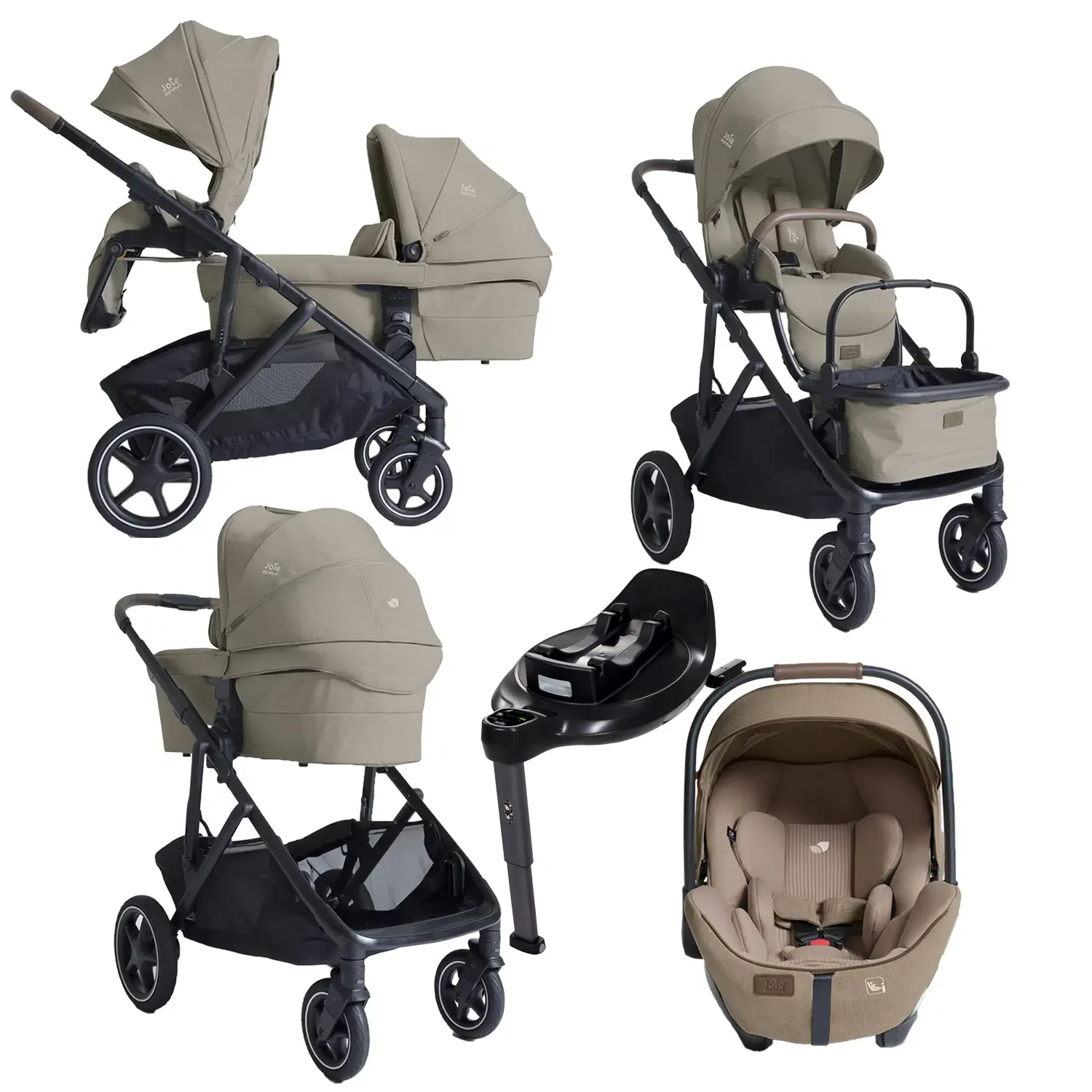 Joie Signature Versiti Kinderwagen 4-in-1 Set 