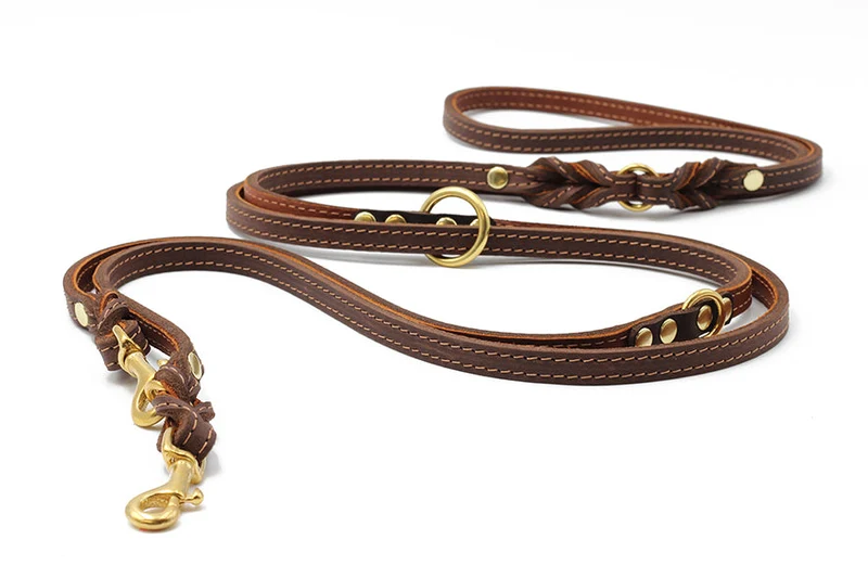 Maul Lederleine Klassik Premium 3m Gold