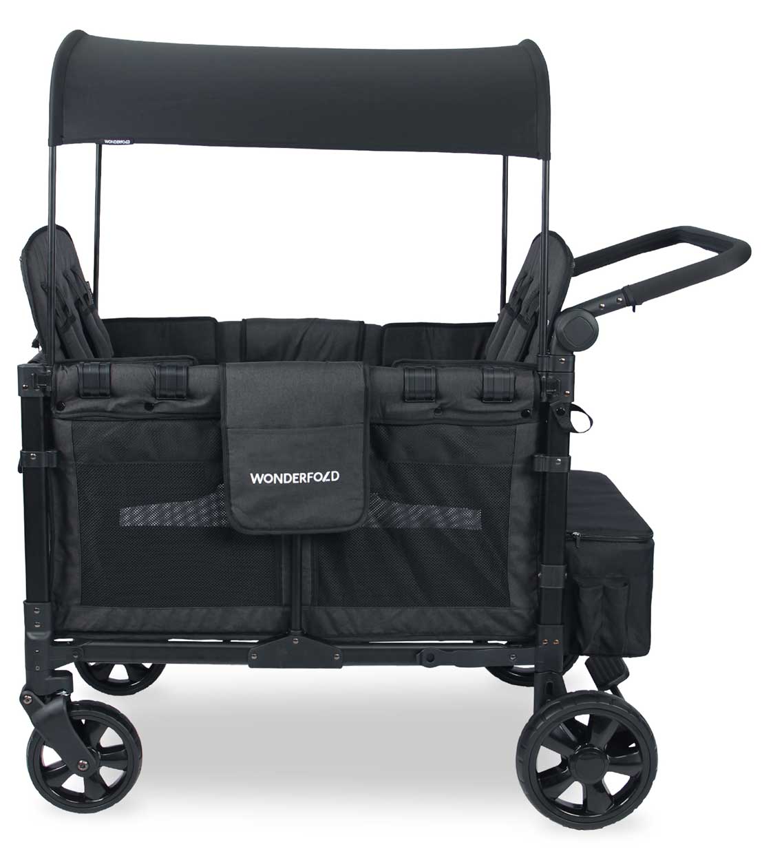 wonderfold-w-4-elite-kinder-van-seite-mit-sitze Wonderfold W4 Elite Kindervan grau