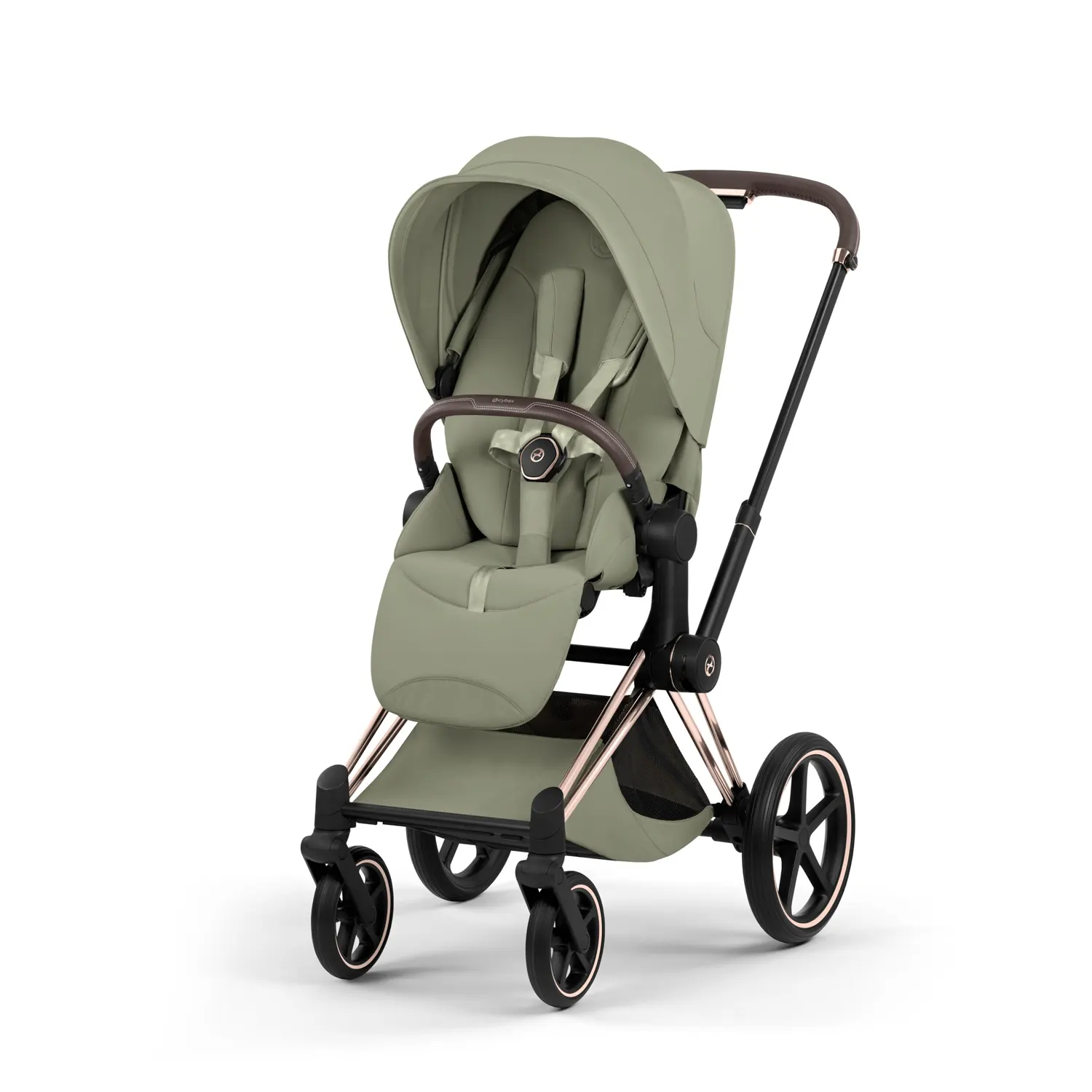 cybex priam style buggy rosegold sage green