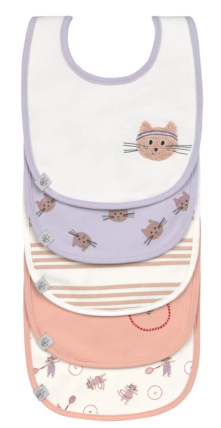 Lässig Lätzchen 5-Set Tiny Team