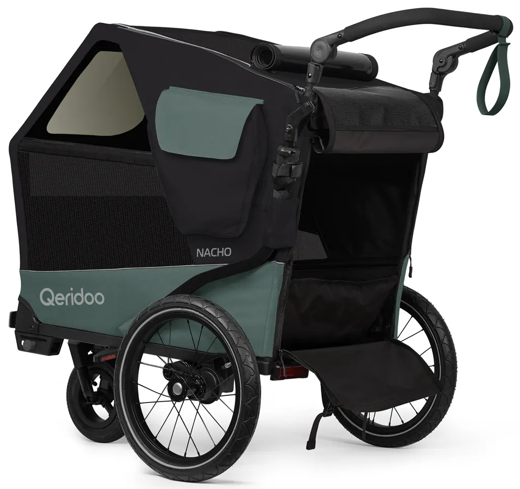 Qeridoo Nacho M Hundeanhänger Buggymodus Einstieg
