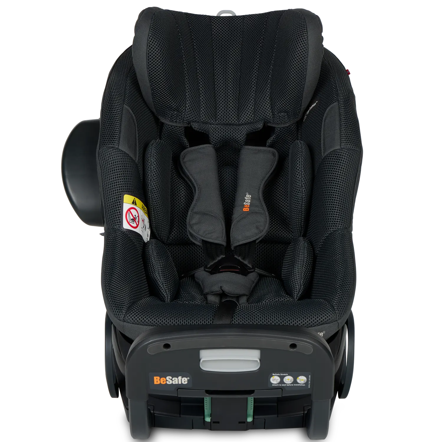 besafe stretch2 anthracite mesh vorne