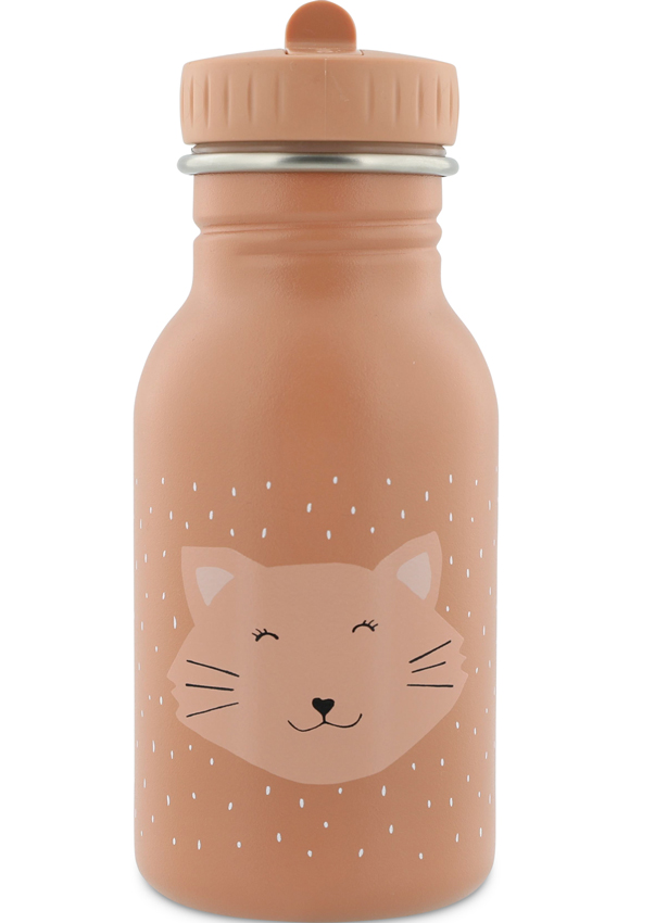 Trixie stainless steel water bottle 350ml Mrscat