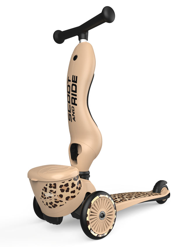 Scoot and Ride Highwaykick 1 Lifestyle Roller Leopard
