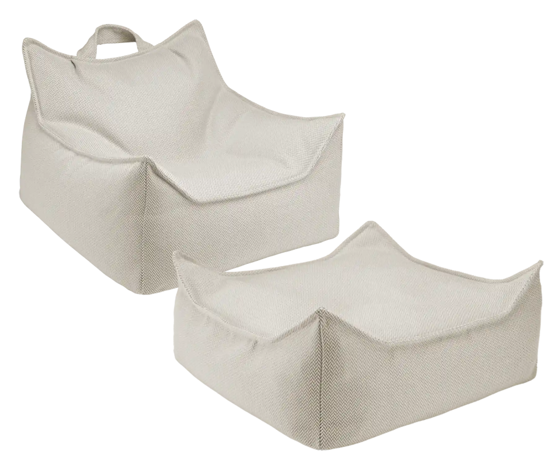 Wigiwama Outdoor Sitzsack + Ottomane Wigiwama Outdoor Sitzsack + Ottomane