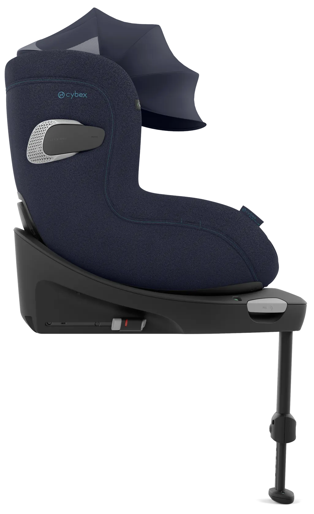 Cybex Sirona Ti Kindersitz Seitenansicht blau