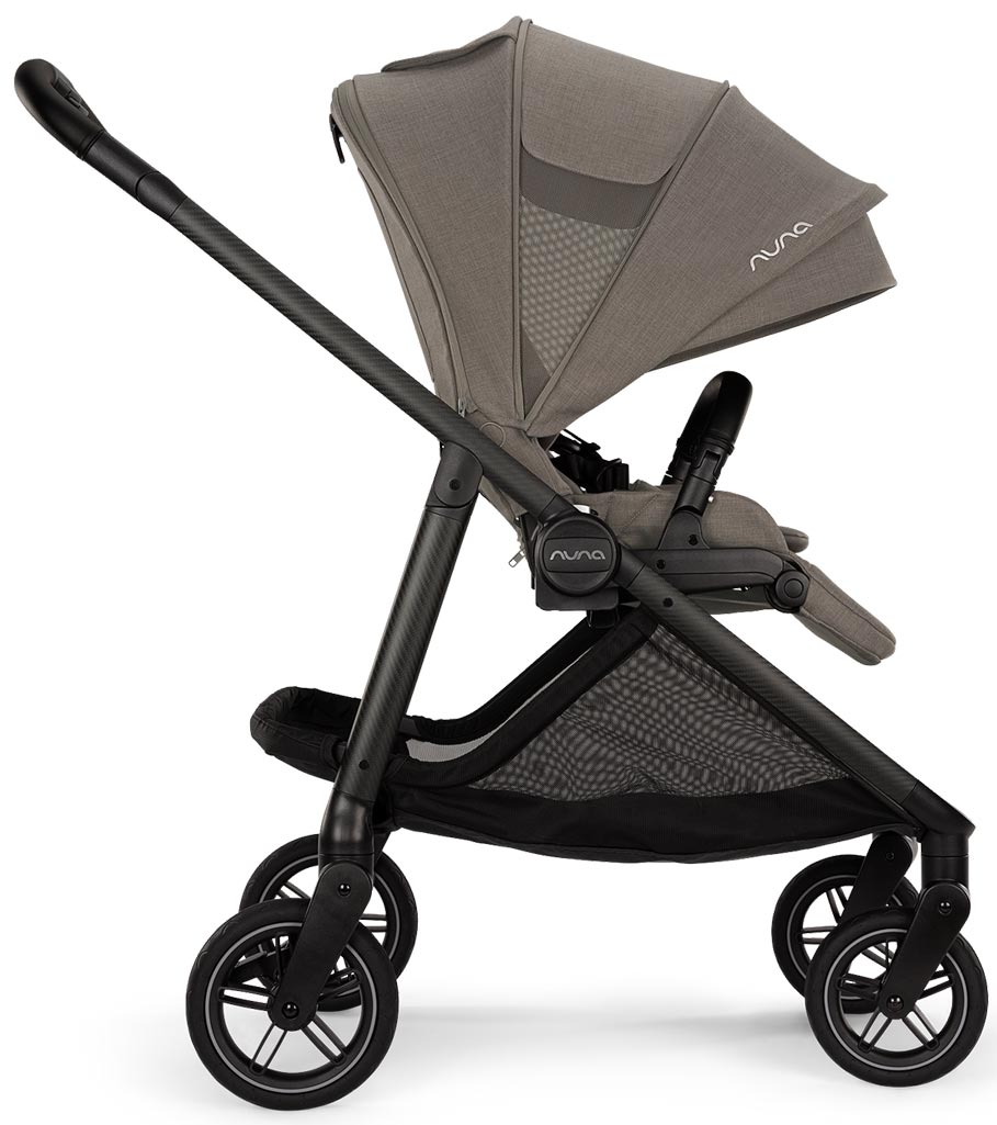 Nuna Swiv Kinderwagen granite Sitz nach vorn