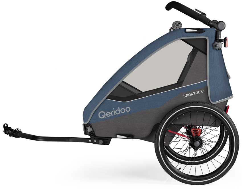 Qeridoo Sportrex 1 Children's Bike Trailer