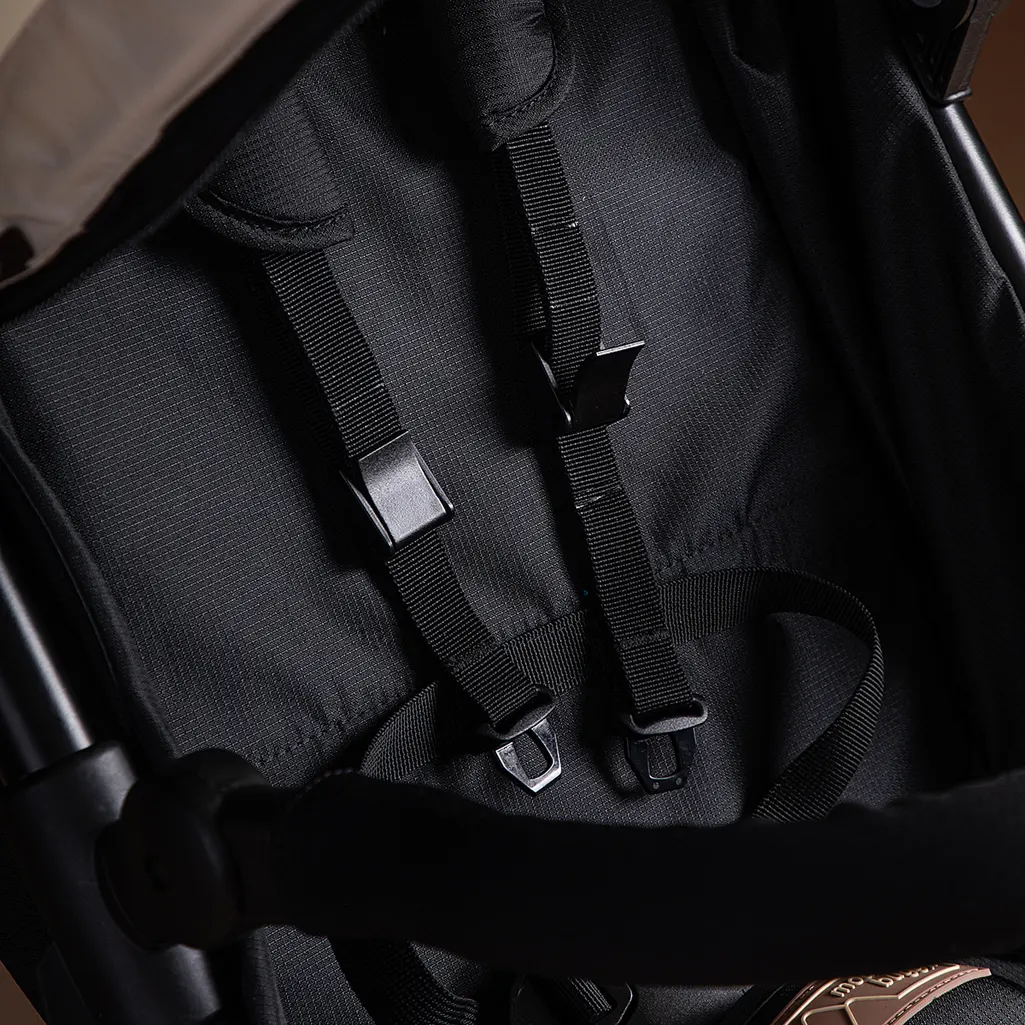 Mountain Buggy Swift stroller belt detail