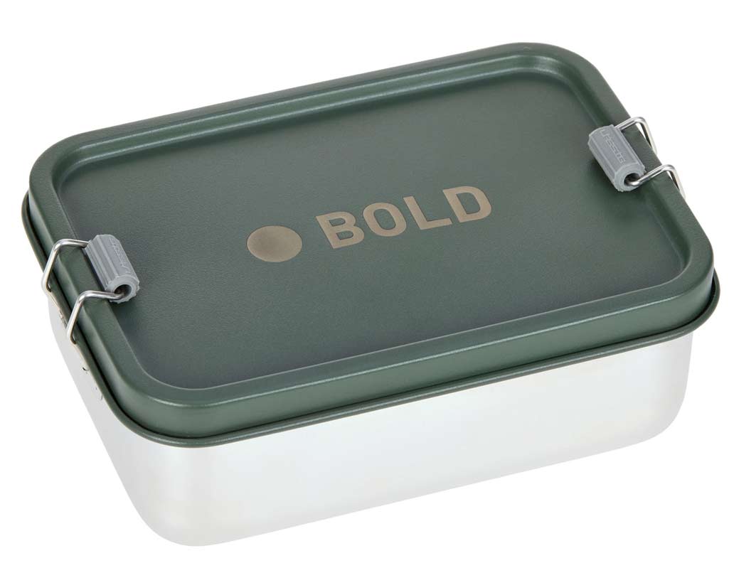 Lässig stainless steel lunch box Bold