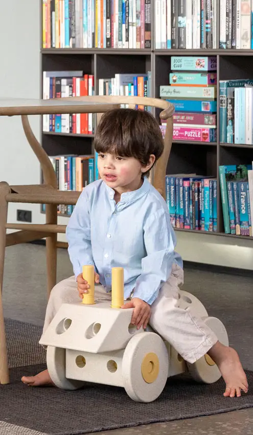 MODU Dreamer Set Sand Grey/Honey Yellow