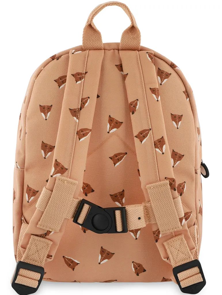 Trixie children's backpack with Fierce Fox motif on the back