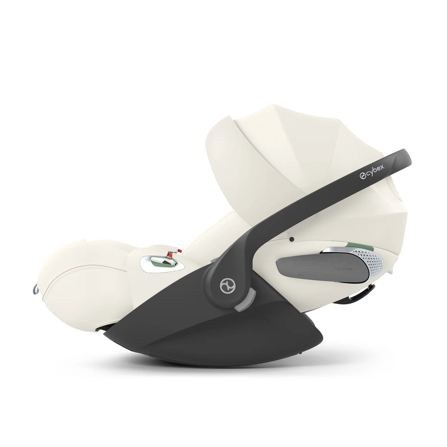 cybex cloud t plus off white liegen