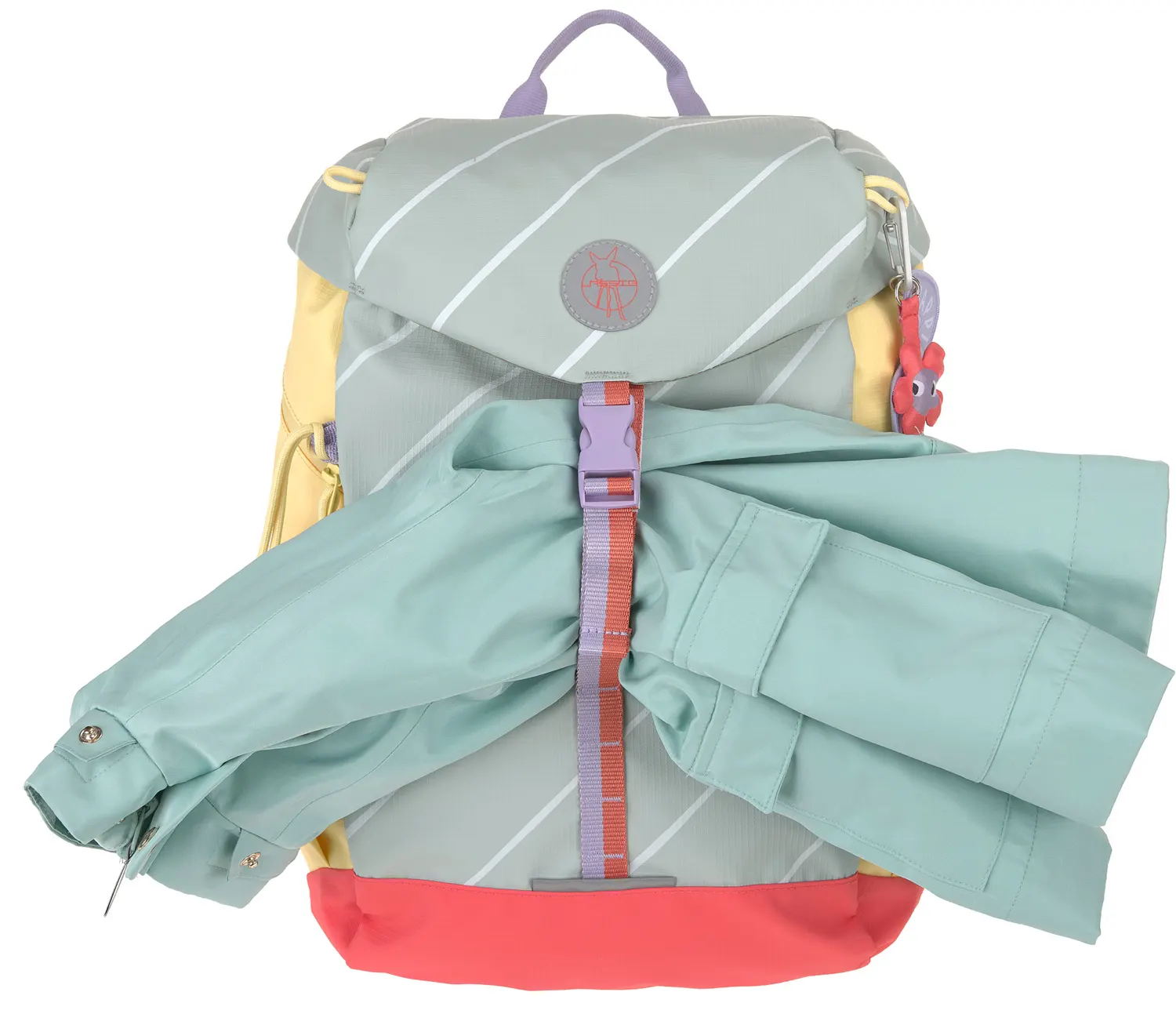 Lässig Kinder Outdoorrucksack Happy Trail Halterung Jacke