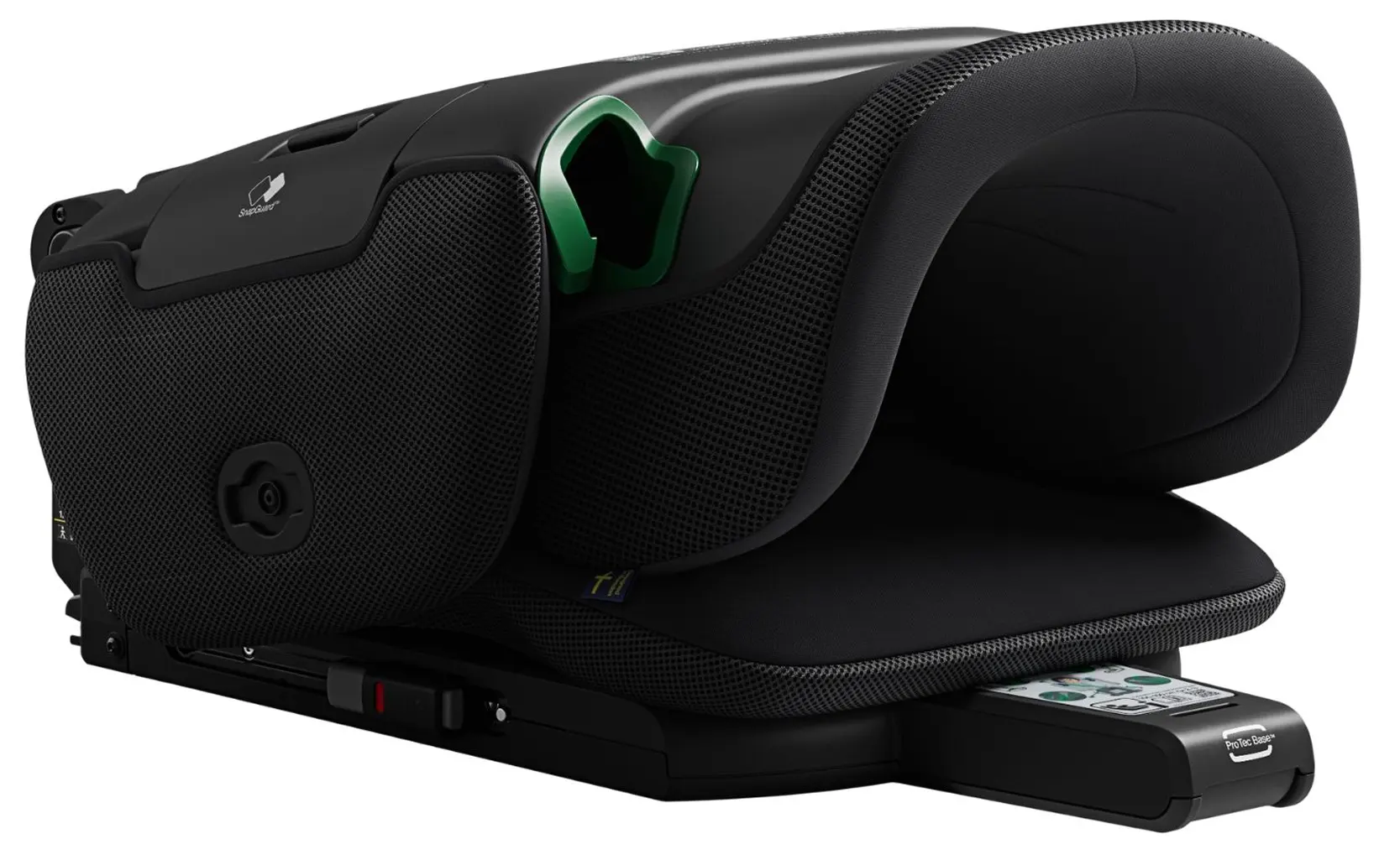 Axkid Up Kindersitz schwarz gefaltet