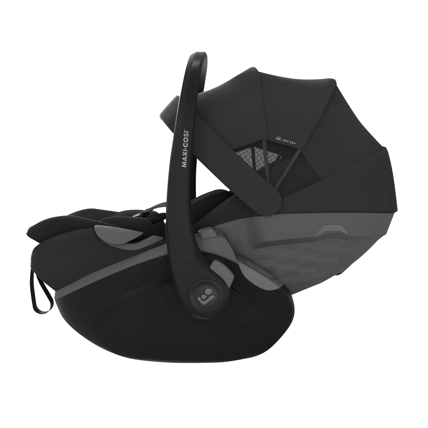 maxicosi pebble slide pro onyx black seite