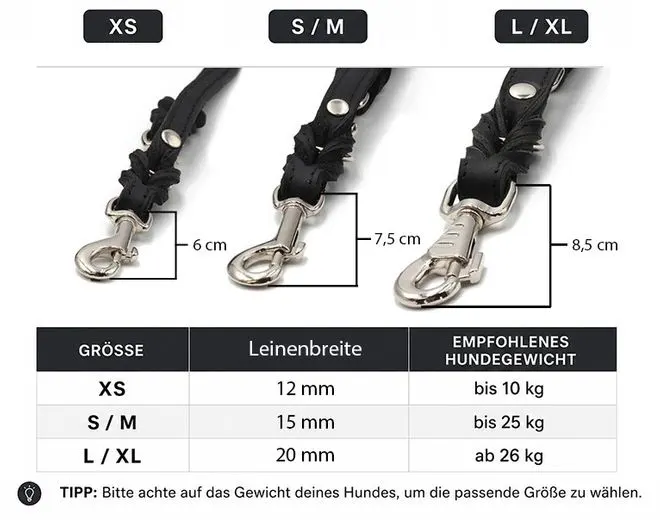 Maul Lederleine Klassik Premium 3m Gold