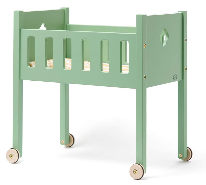 Kids Concept Puppenbett Carl Larson Grün