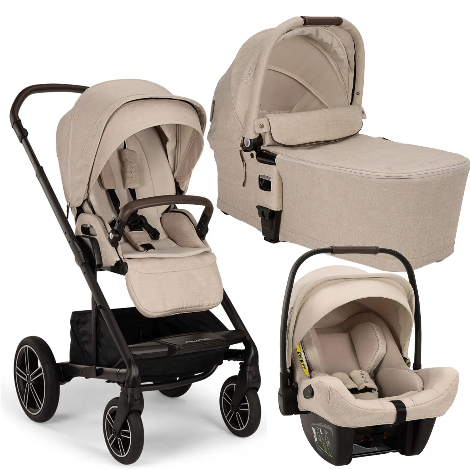 Nuna MIXX next stroller 3-in-1 set