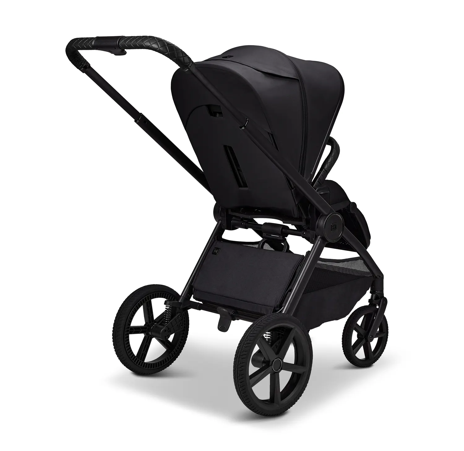 moon gio fold onyx buggy back