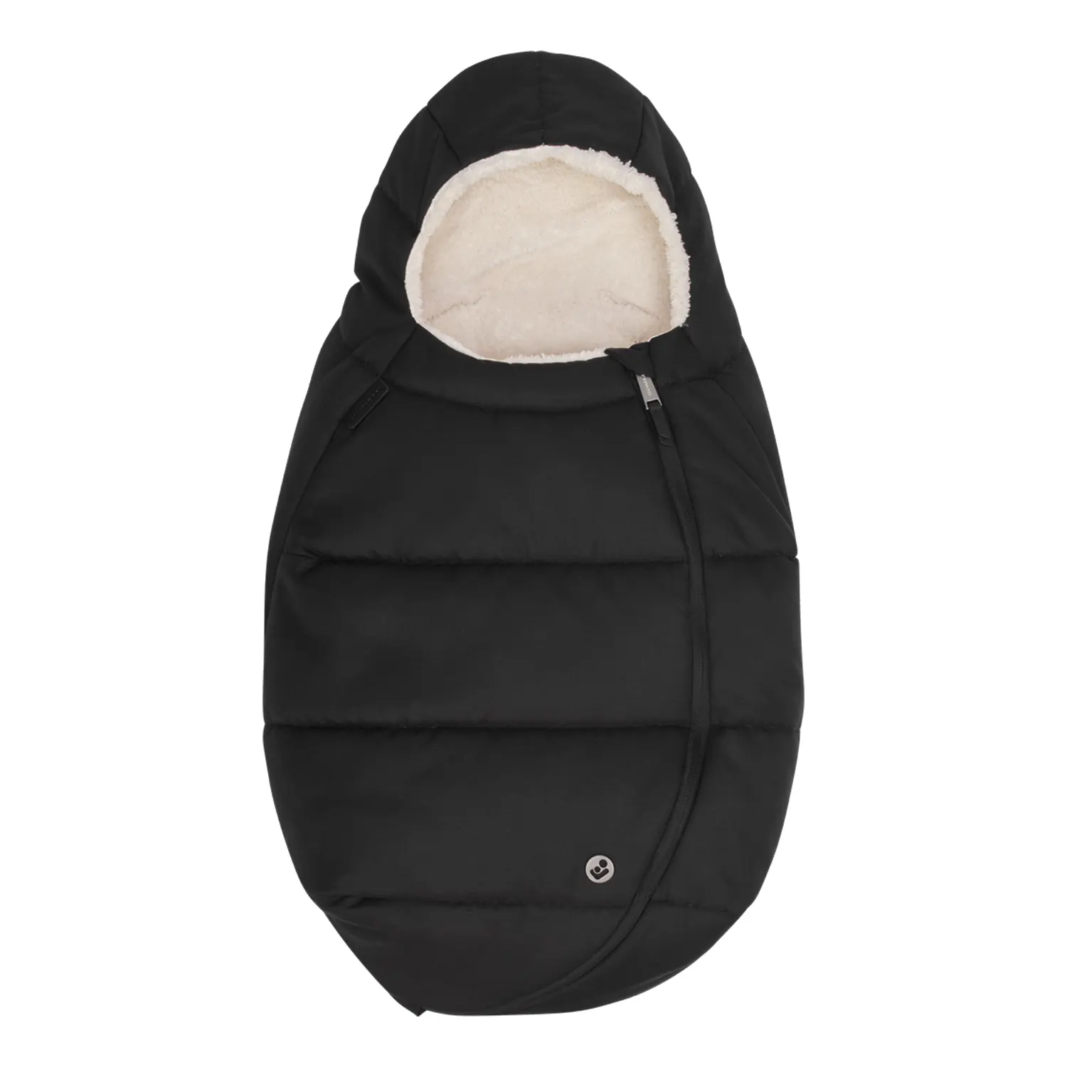 Maxi-Cosi baby car seat footmuff black front