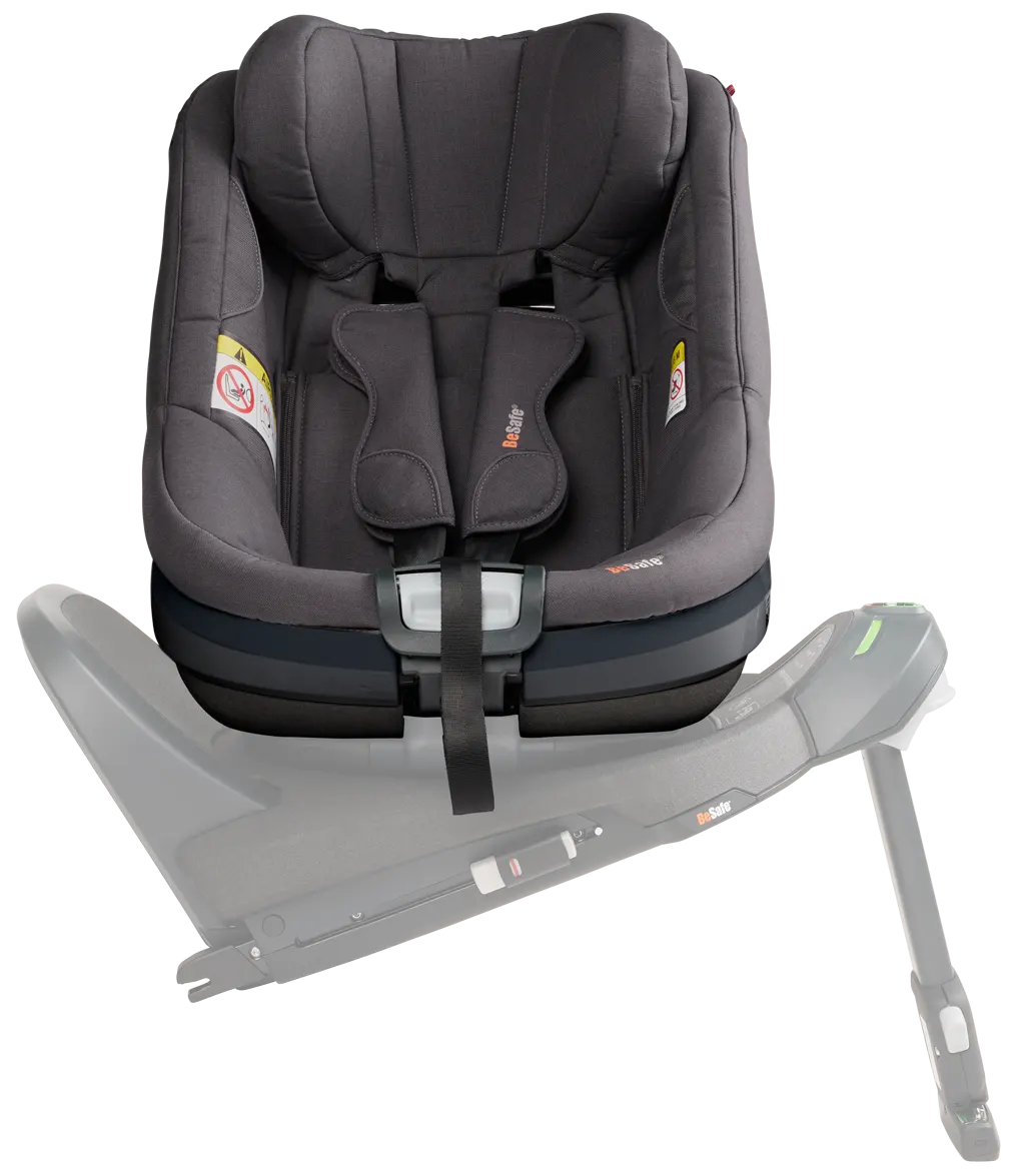 BeSafe drehbarer Kindersitz Beyond 2 grau melange