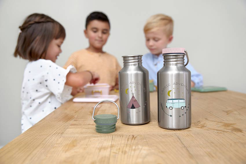 Lässig Trinkflasche Edelstahl 