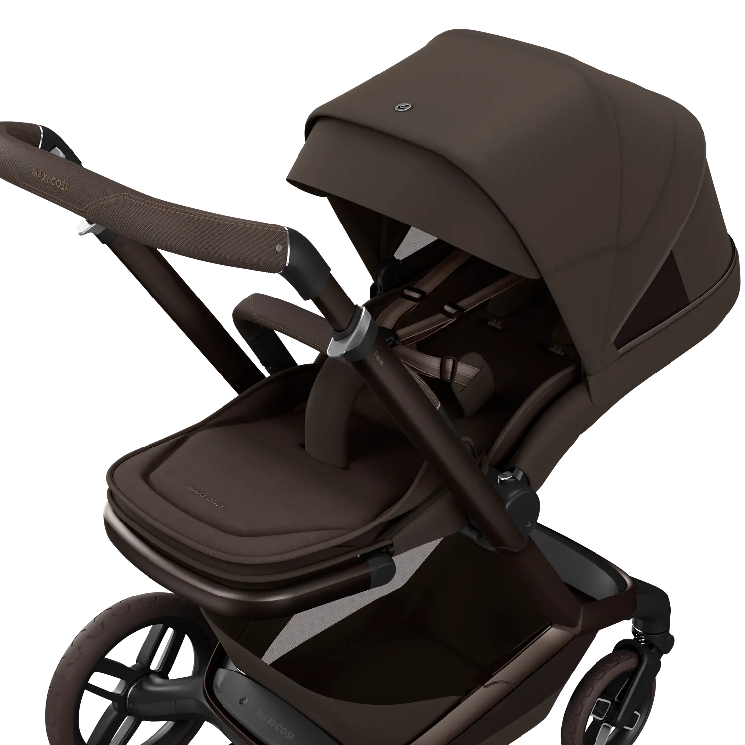 maxi cosi bugy fame espresso brown liegen
