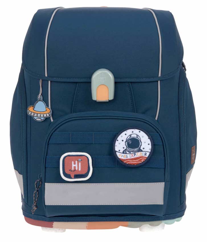 Lässig Schulranzen Set Boxy Unique Navy