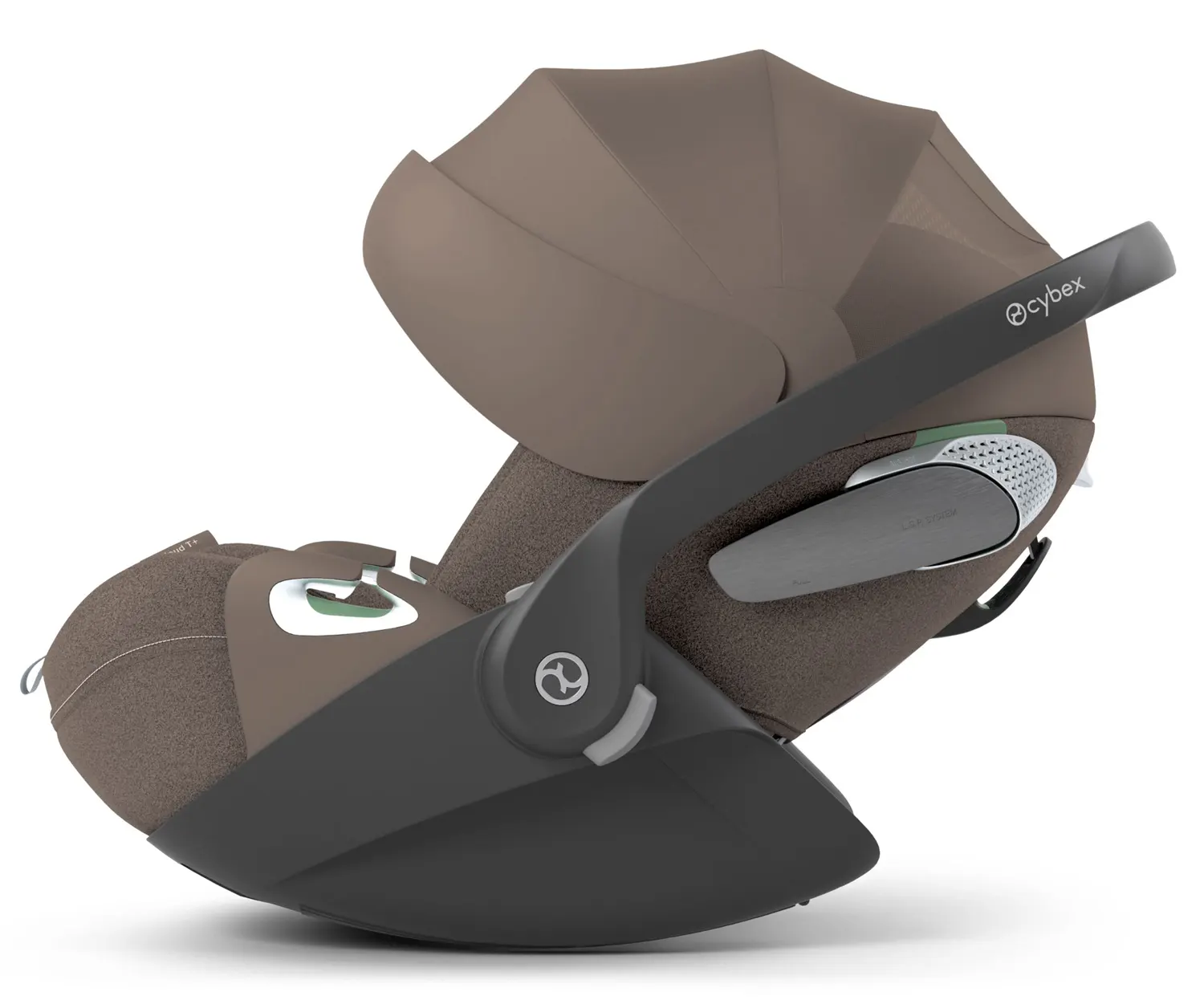 cybex cloud t plus coconut brown seite