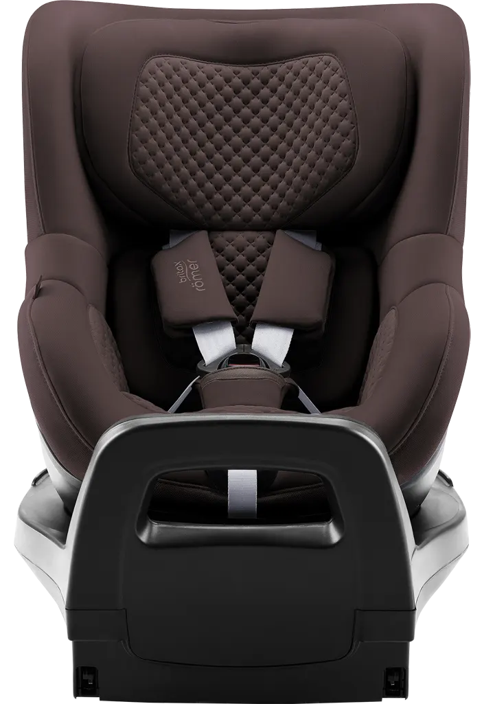 Britax Römer Dualfix Pro M Kindersitz braun Frontansicht