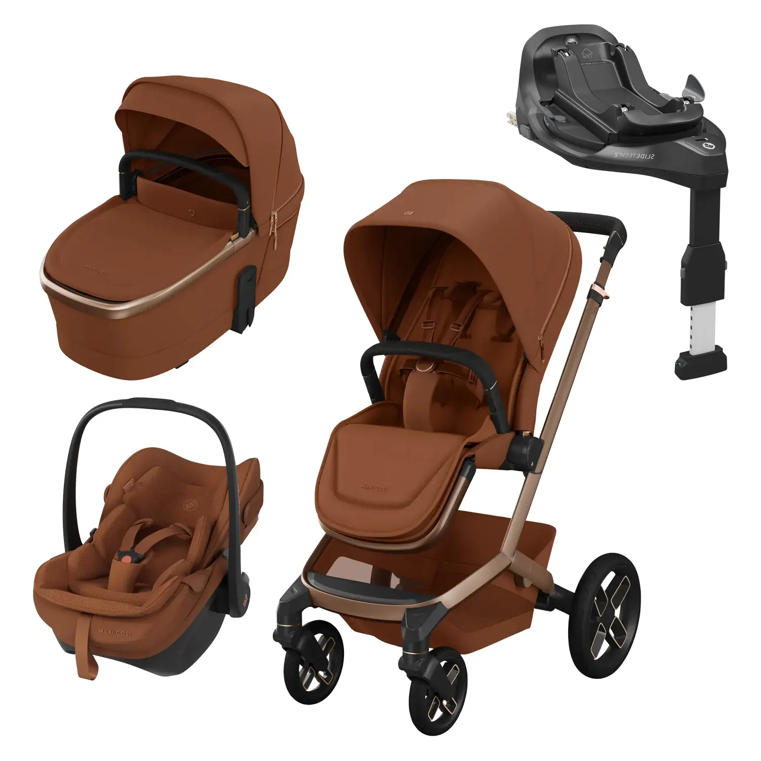 maxicosi fame slide pro 4 in1 set copper terra