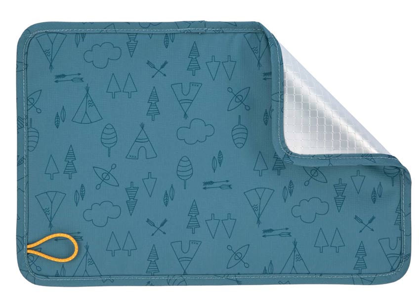 Lässig Rucksack Adventure Blau Sitzdecke