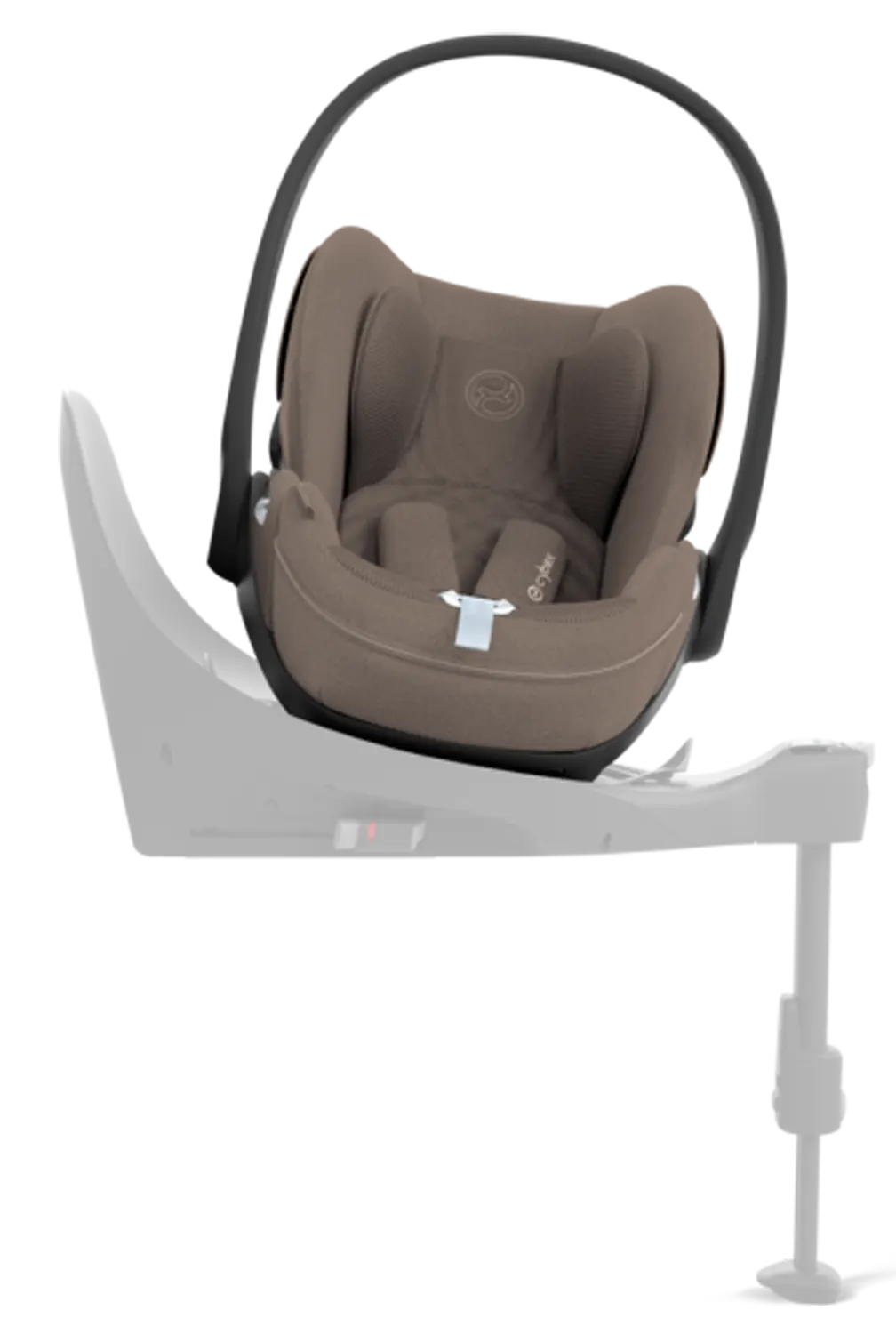 cybex cloud t plus coconut brown base