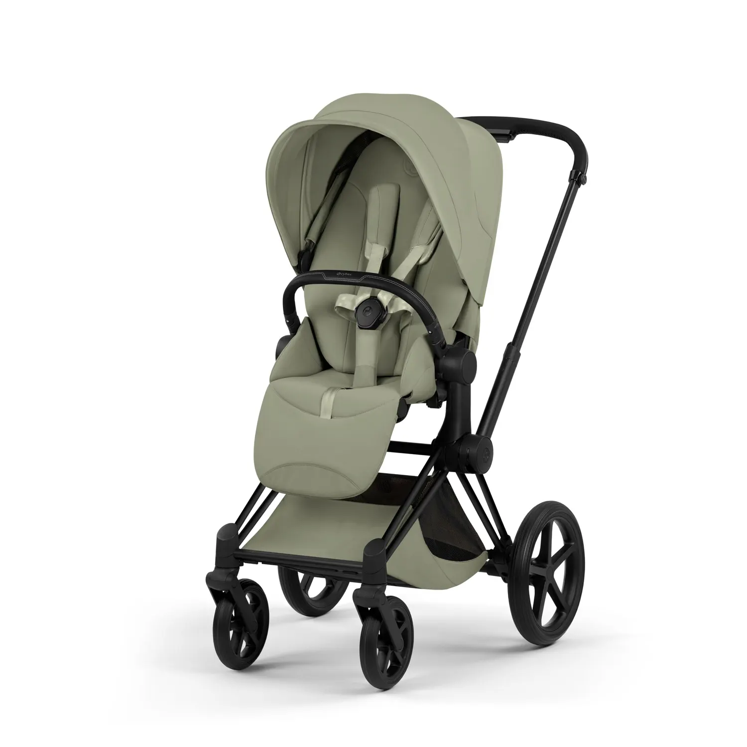 cybex priam style buggy matt black sage green