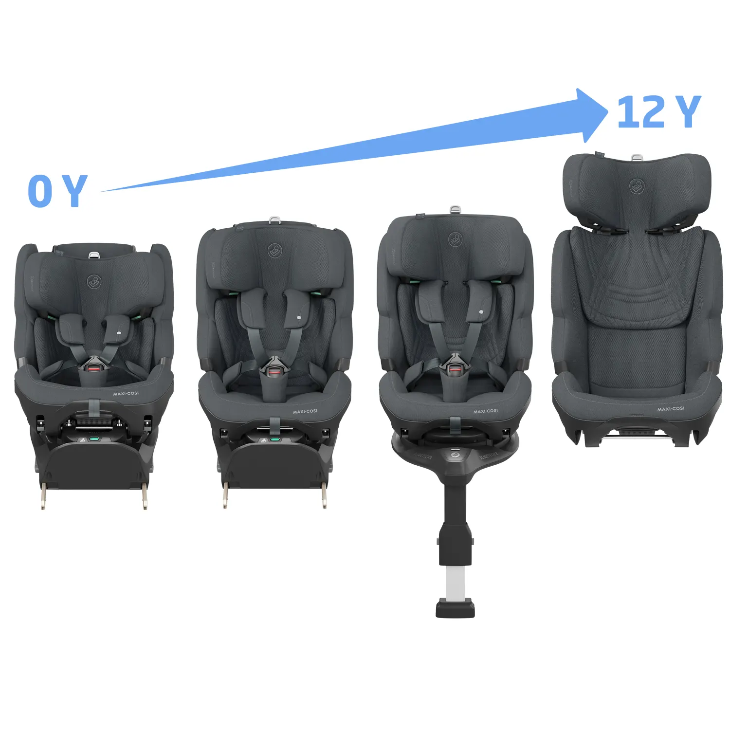 maxi cosi pearl xl silde pro authentic graphite all