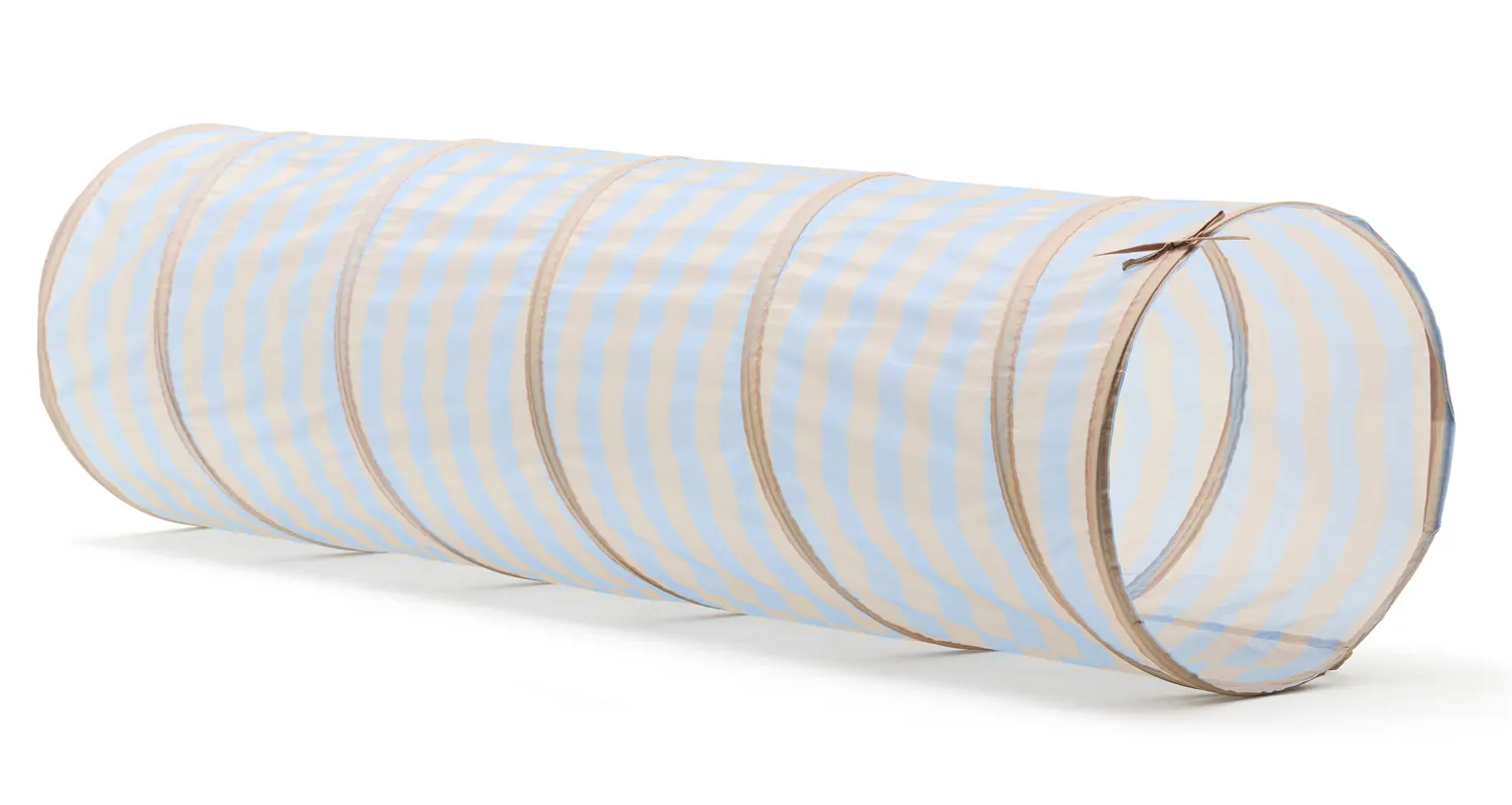 Kids Concept Spieltunnel hellblau gestreift
