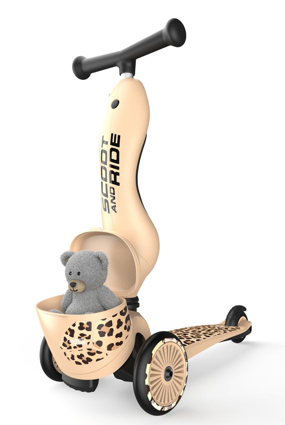 Scoot and Ride Highwaykick 1 Lifestyle Roller Leopard