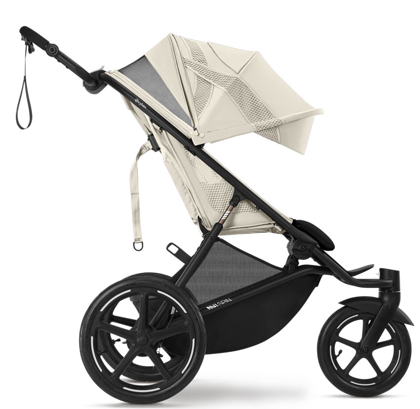 Cybex AVI Spin Jogging Kinderwagen Seashell Beige
