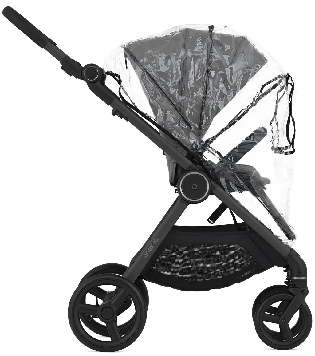 Anex IQ Kinderwagen Sportsitz inklusive Regenschutz in grau