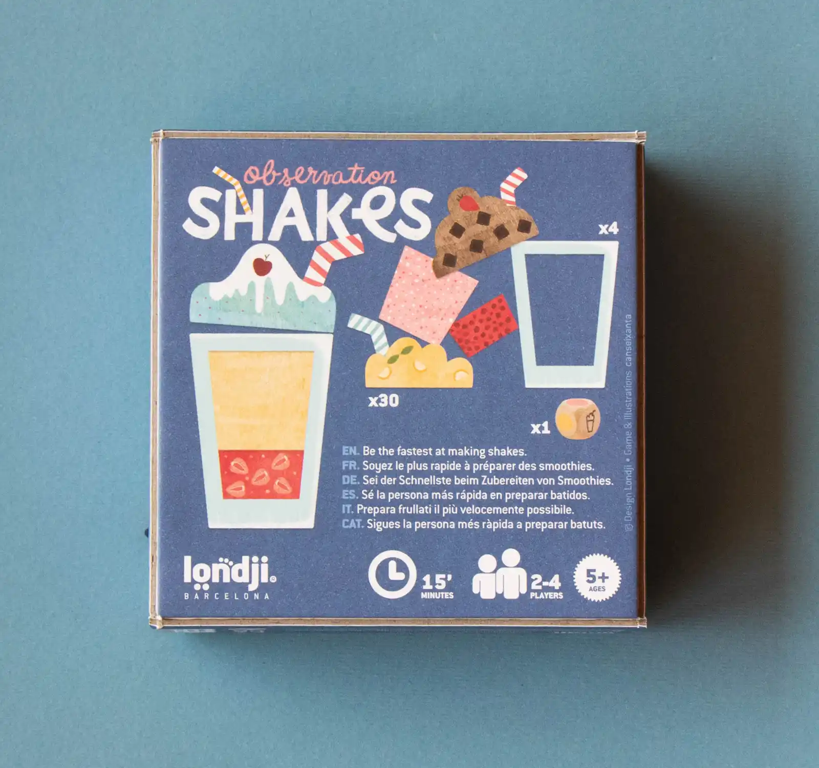 londji shakes spiel back