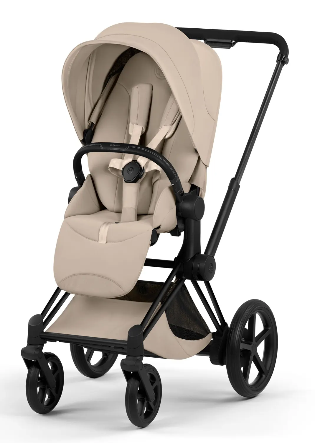 cybex e priam style buggy black cozy beige