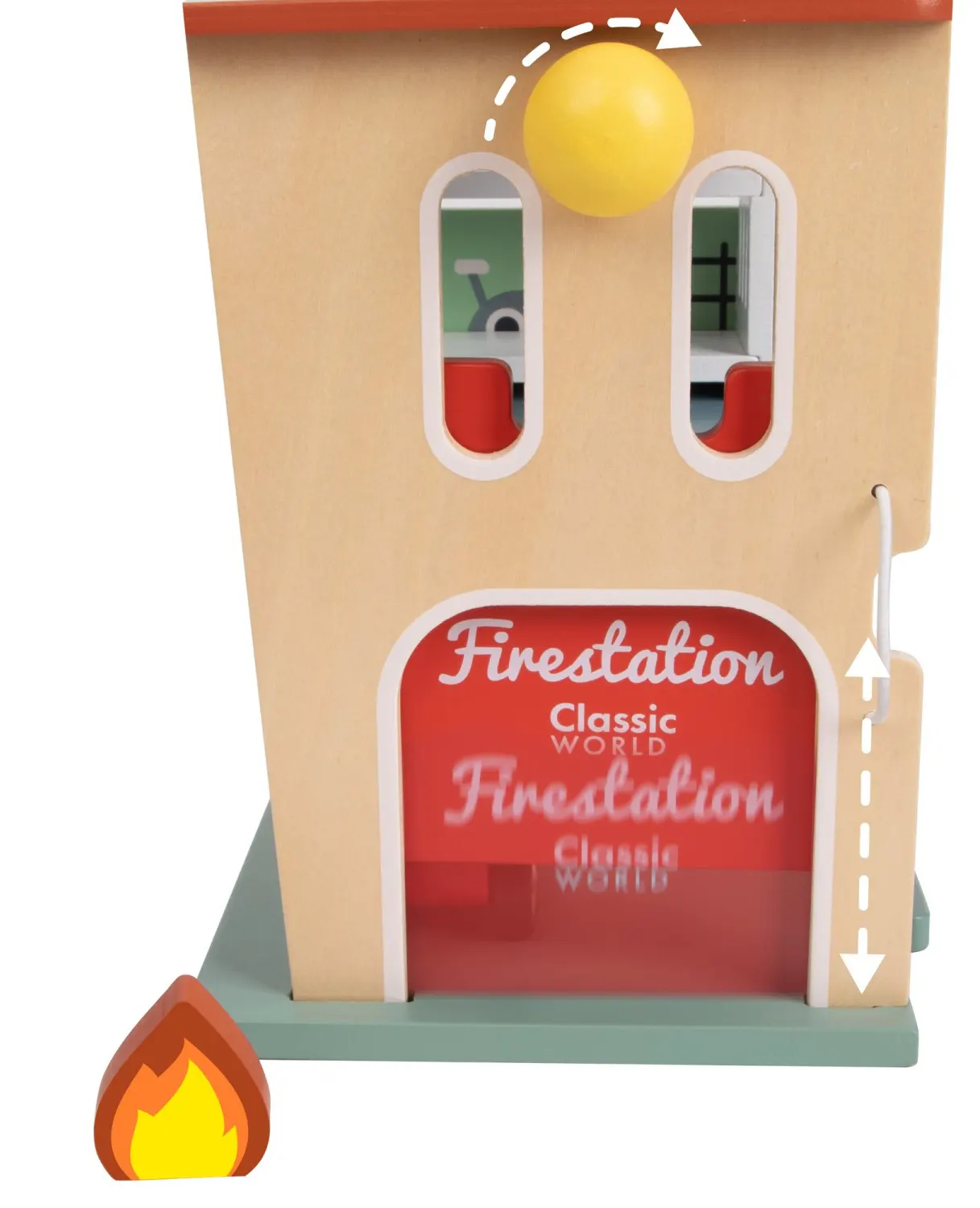 classic world feuerwache automatische tuer