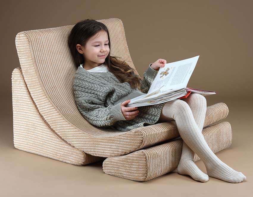 Wigiwama Sessel Moon Chair Brown Suggar
